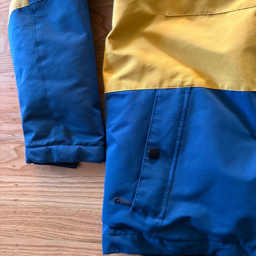 LIQUID Goldenrod Blue Snow Jacket Youth Size Large - Picture 5 of 10